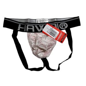 Hawai Jockstrap Snakeskin Print Pink‎ Size S (26-28) NWT